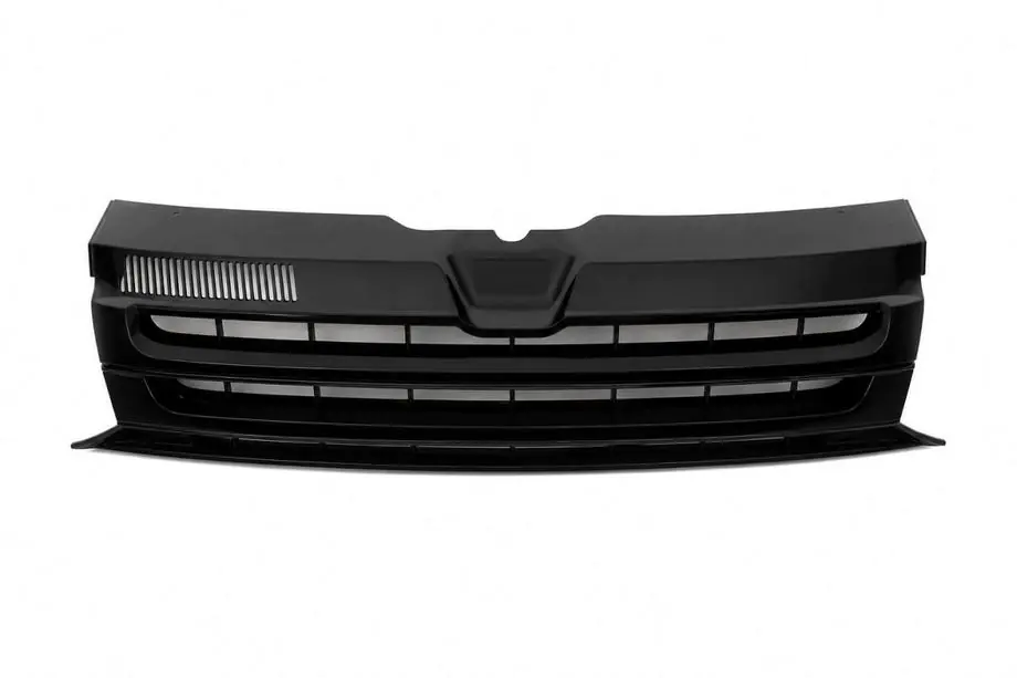 Volkswagen T5 2010–2015 Etusäleikkö kiiltävä musta (ilman logoa) Image