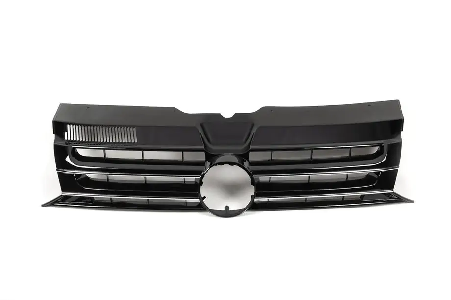 Volkswagen T5 2010–2015 Etusäleikkö, kiiltävän musta (emblemille) Image