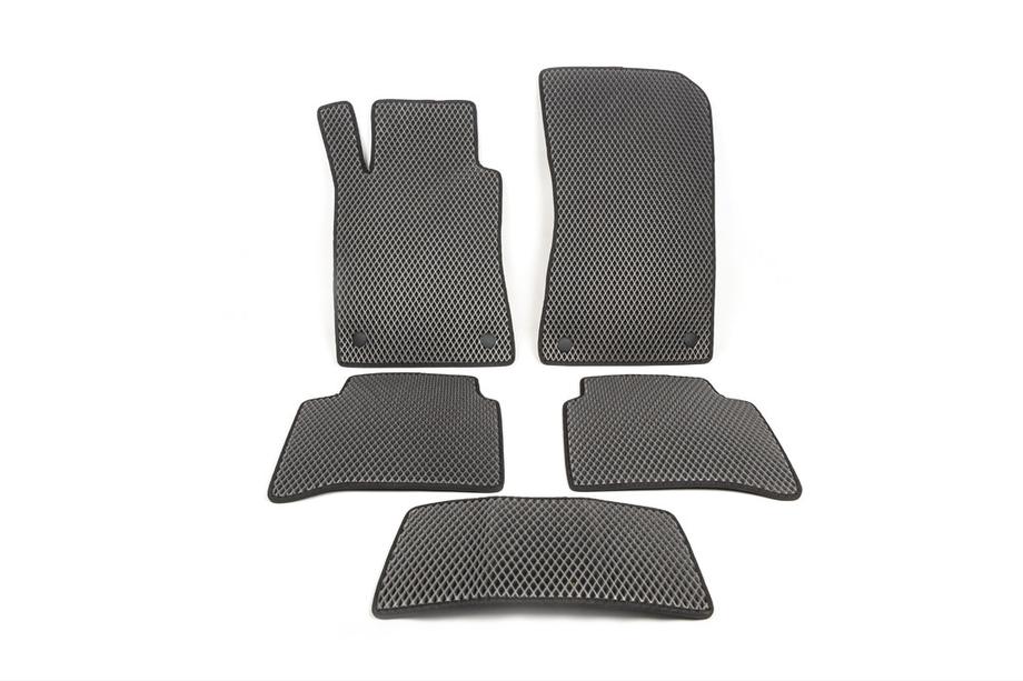 Mercedes CLS C219 2004–2010 EVA-lattiamatot (mustat) Image
