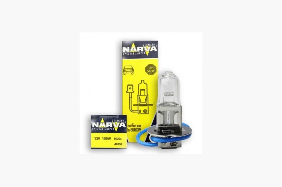 Narva H3 100W 48351 ajovalopolttimo Image