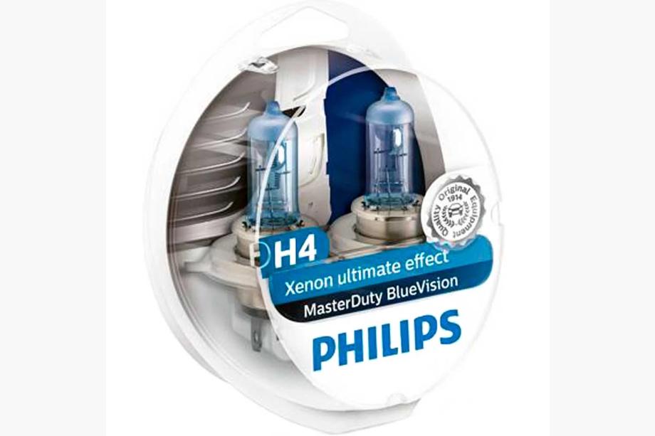 Philips H4 BlueVision ajovalopolttimo 75/70W 24V 13342BV-kit Image