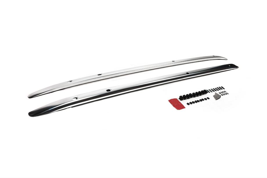 Toyota Land Cruiser 300 2021– Integroitu kattokaide, kromattu (alumiini) Kuva 3
