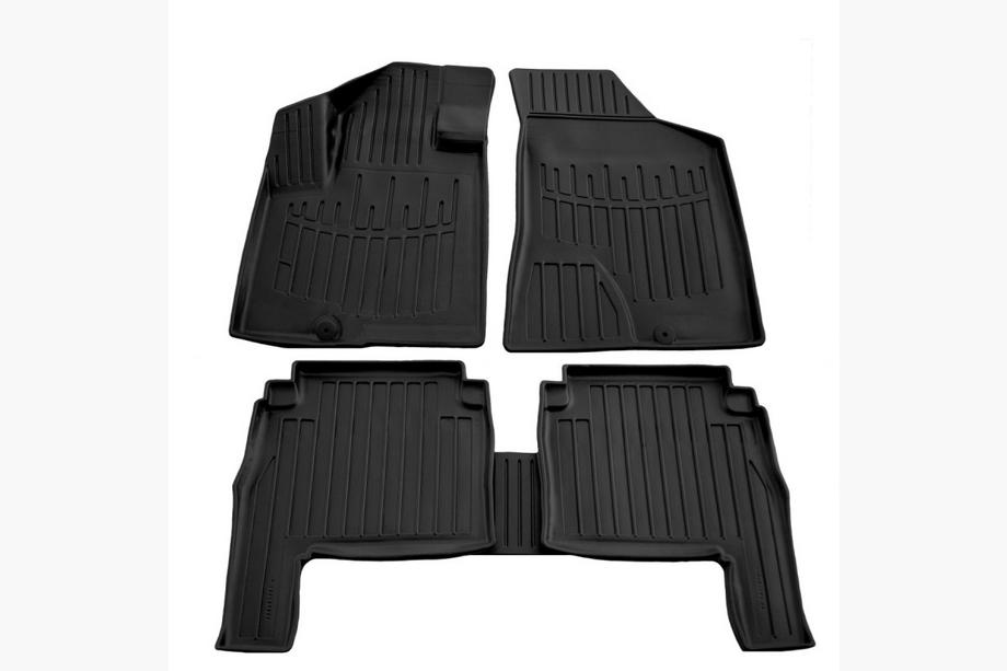 Hyundai Santa Fe 2 2006–2012 Stingray 3D lattiamatot 2006-2010 (5 kpl, polyuretaani) Image