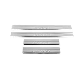 OmsaLine kynnyslistat (4 kpl, ruostumaton teräs)