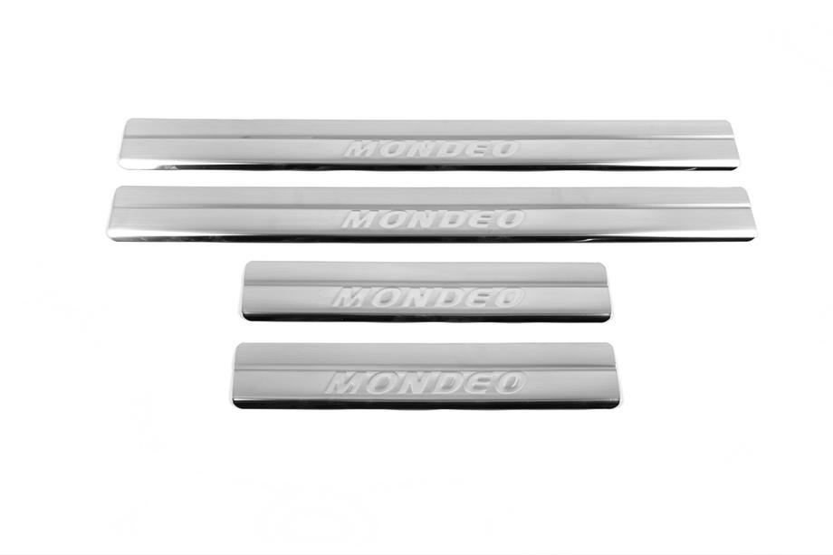 Ford Mondeo 2000–2007 OmsaLine kynnyslistat (4 kpl, ruostumaton teräs) Image