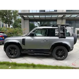 Lokasuojan levikkeet (Bushwacker, 6 kpl, kiiltävä musta) Land Rover Defender 2019– kuva 3