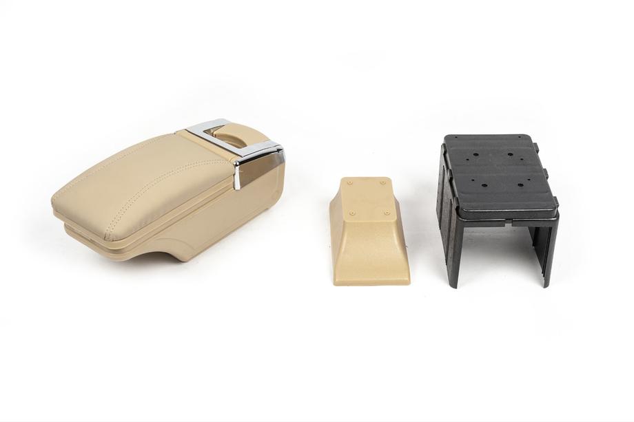 Yleismallinen käsinoja mukitelineellä (beige) Kuva 2