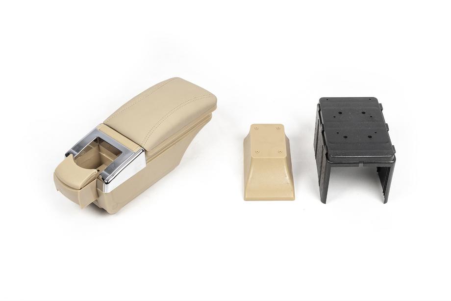 Yleismallinen käsinoja mukitelineellä (beige) Kuva 4
