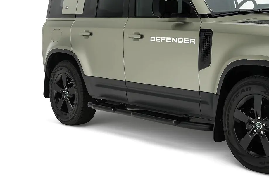 Land Rover Defender 2019– OEM Black sivuastinlaudat (110/130, 2 kpl) Image