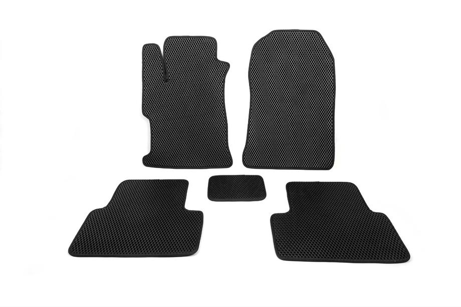 Honda Civic Sedan IX 2011–2016 EVA-lattiamatot (mustat) Image