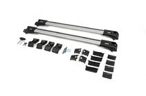 Lukittavat poikkitangot perinteisille kattokaiteille Skybar V1 (2 kpl) enintään 110 cm, mustat kuva 12