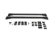 Lukittavat poikkitangot perinteisille kattokaiteille Skybar V1 (2 kpl) enintään 110 cm, mustat kuva 14