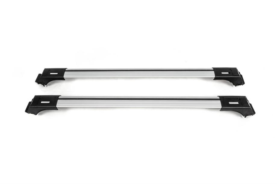 Lukittavat poikkitangot perinteisille kattokaiteille Skybar V1 (2 kpl) enintään 140 cm, harmaa Kuva 3