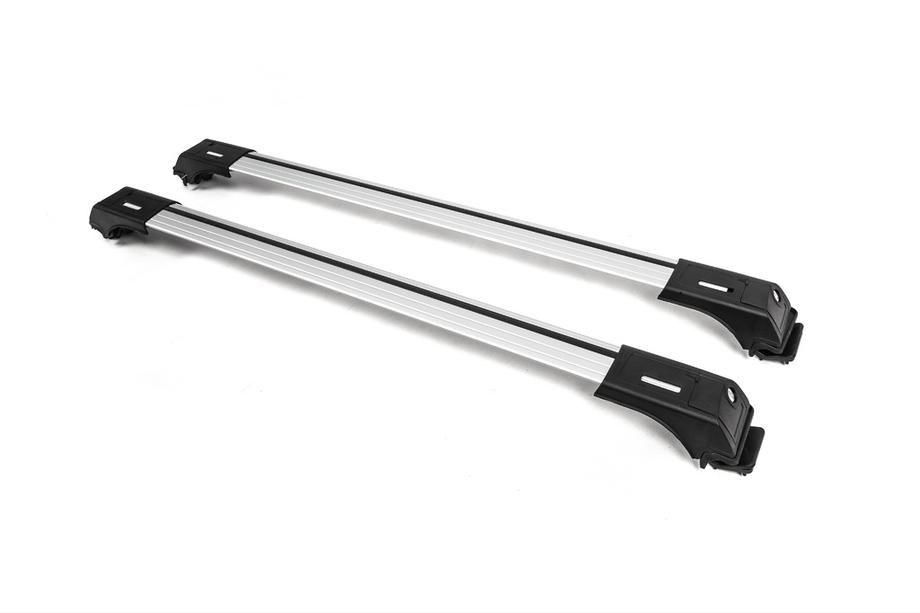 Lukittavat poikkitangot perinteisille kattokaiteille Skybar V1 (2 kpl) enintään 140 cm, harmaa Kuva 5