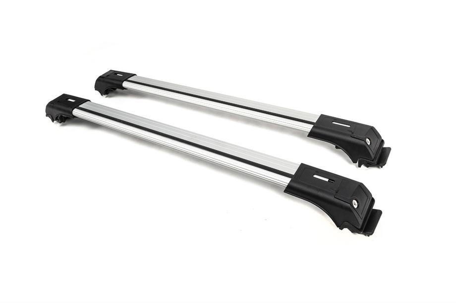Lukittavat poikkitangot perinteisille kattokaiteille Skybar V1 (2 kpl) enintään 140 cm, harmaa Kuva 6