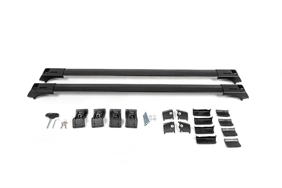 Lukittavat poikkitangot perinteisille kattokaiteille Skybar V1 (2 kpl) enintään 140 cm, harmaa Kuva 14