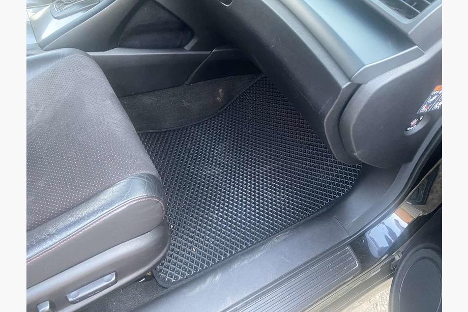 Honda Accord VIII 2008–2012 EVA-lattiamatot (mustat) Image