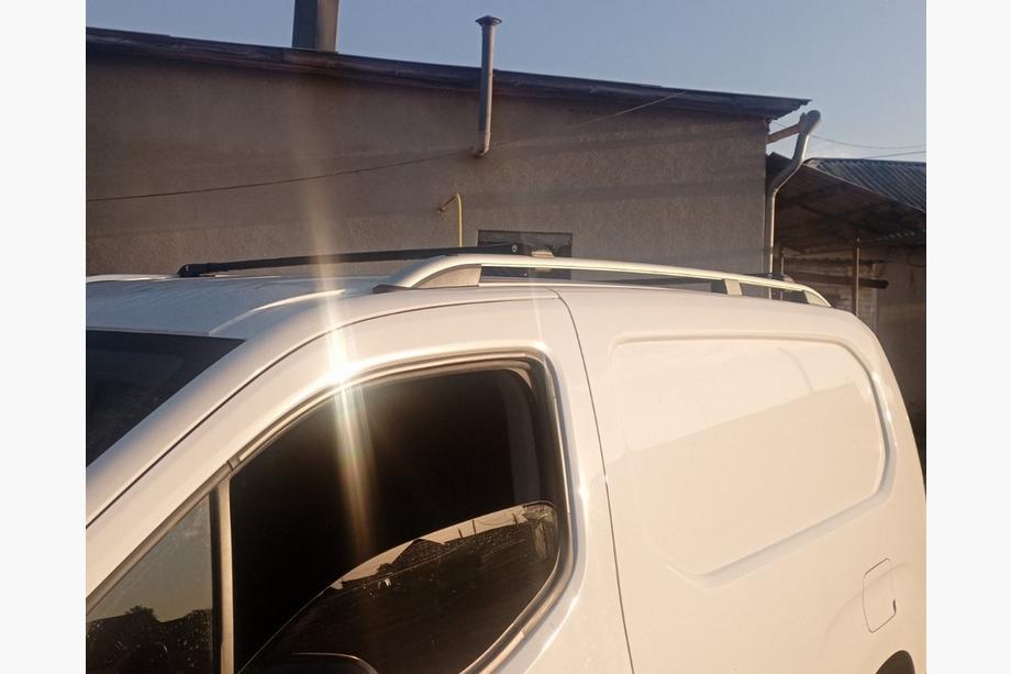 Peugeot Partner/Rifter 2019– Skyport-kattokaiteet (harmaat) Image