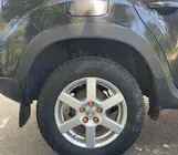 Renault Duster 2008–2017 Pyöränkaarilistat (4 kpl, musta ABS) kuva 4