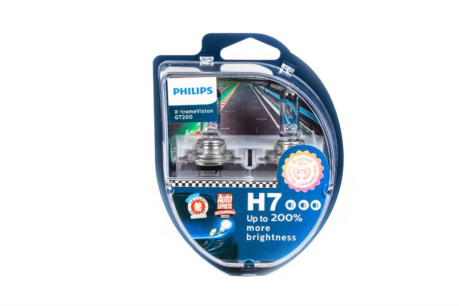 Philips H7 55W 12972GT Racing Vision +200% ajovalopolttimo Image