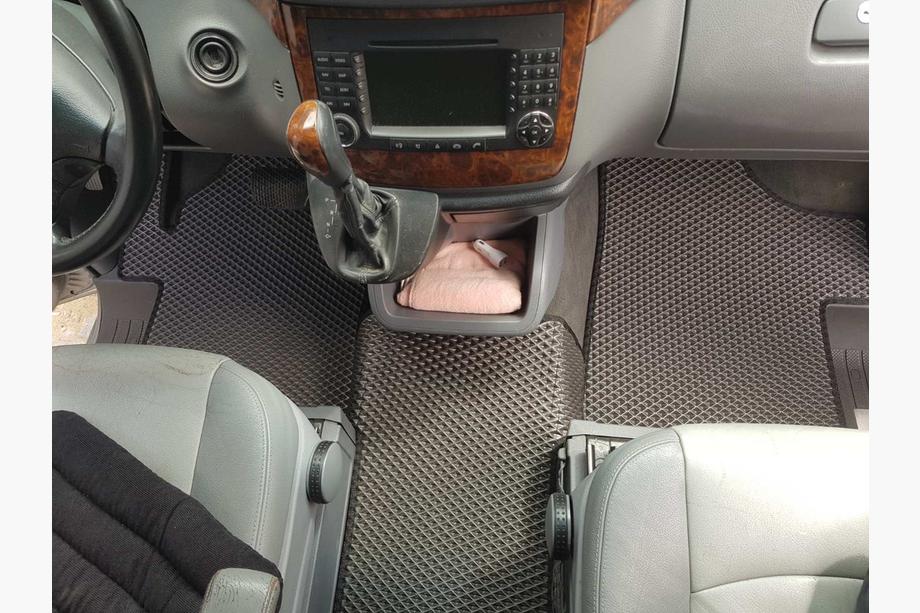 Mercedes Viano 2004–2014 EVA V2 automattosarja (vain nouto, täysi sisustasarja, musta) Kuva 10