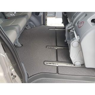 EVA V2 -mattosarja (Vain nouto, täysi matkustamo, mustat) Mercedes Vito W639 2004–2014 kuva 1