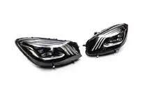 Mercedes S-class W222 2013–2022 Facelift-etuajovalot ilman ohjainyksiköitä (OEM) kuva 7