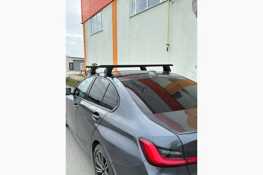 Kattoteline sileälle katolle Erkul V4 (kromi, pari) Kuva 4