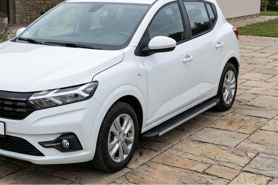 Dacia Sandero 2021– Sivuportaat Maya V1 (2 kpl, alumiini) Image