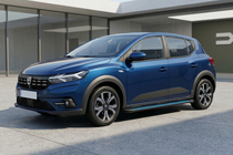 Dacia Sandero 2021– Maya Blue sivuportaat (2 kpl, alumiini) kuva 1