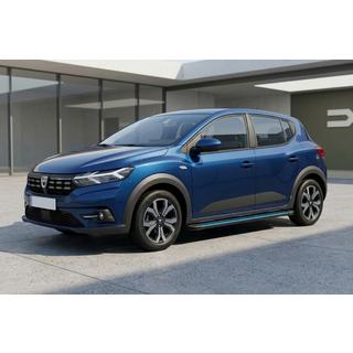 Maya Blue sivuportaat (2 kpl, alumiini) Dacia Sandero 2021– kuva 1