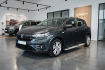 Dacia Sandero 2021– Mevsim Grey sivuporrastangot (2 kpl, alumiini) kuva 1