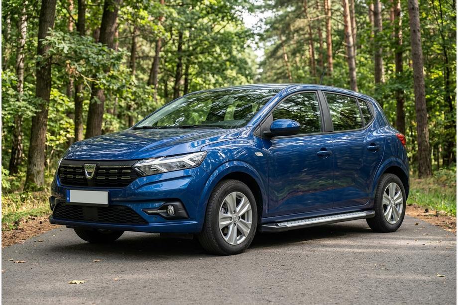 Dacia Sandero 2021– Allmond Grey -sivukynnykset (2 kpl, alumiini) Image