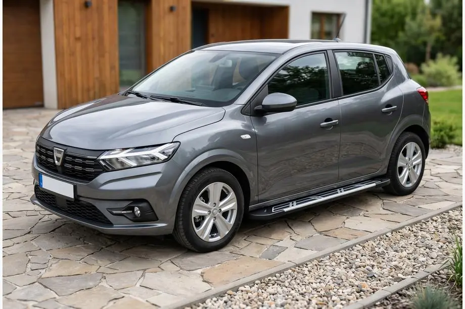 Dacia Sandero 2021– Sunrise sivuportaat (2 kpl, alumiini) Image