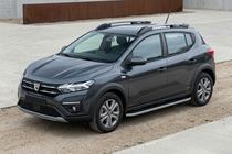 Dacia Sandero 2021– Sivuportaat Tayga Grey (2 kpl, alumiini) kuva 1