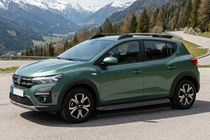Dacia Sandero 2021– Sivukynnykset Tayga Black (2 kpl, alumiini) kuva 1