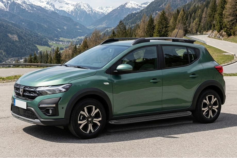 Dacia Sandero 2021– Sivukynnykset Tayga Black (2 kpl, alumiini) Image