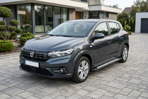 Dacia Sandero 2021– Sivuporrastangot Vision New Black (2 kpl, alumiini) kuva 1