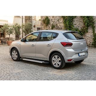Sivuaskelmat Vision New Grey (2 kpl, alumiini) kuva 1