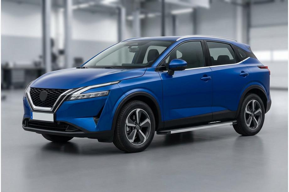 Nissan Qashqai 2021– Sivuportaat Maya V1 (2 kpl, alumiini) Image