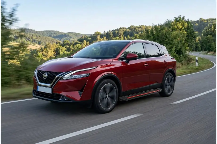 Nissan Qashqai 2021– Sivuporrassarja Maya Red (2 kpl, alumiini) Image