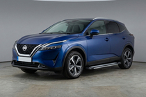 Nissan Qashqai 2021– Rainbow sivuportaat (2 kpl, alumiini) kuva 1