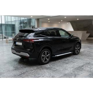 Allmond Grey -sivukynnykset (2 kpl, alumiini) Nissan Qashqai 2021– kuva 1