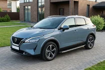 Nissan Qashqai 2021– BlackLine-sivuporrast (2 kpl, alumiini) kuva 1