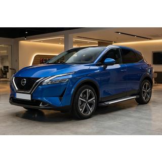 Line-astinlaudat (2 kpl, alumiini) Nissan Qashqai 2021– kuva 1