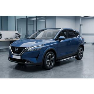 Sunrise sivuportaat (2 kpl, alumiini) Nissan Qashqai 2021– kuva 1