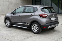 Renault Captur 2019– Allmond Grey -sivukynnykset (2 kpl, alumiini) kuva 1