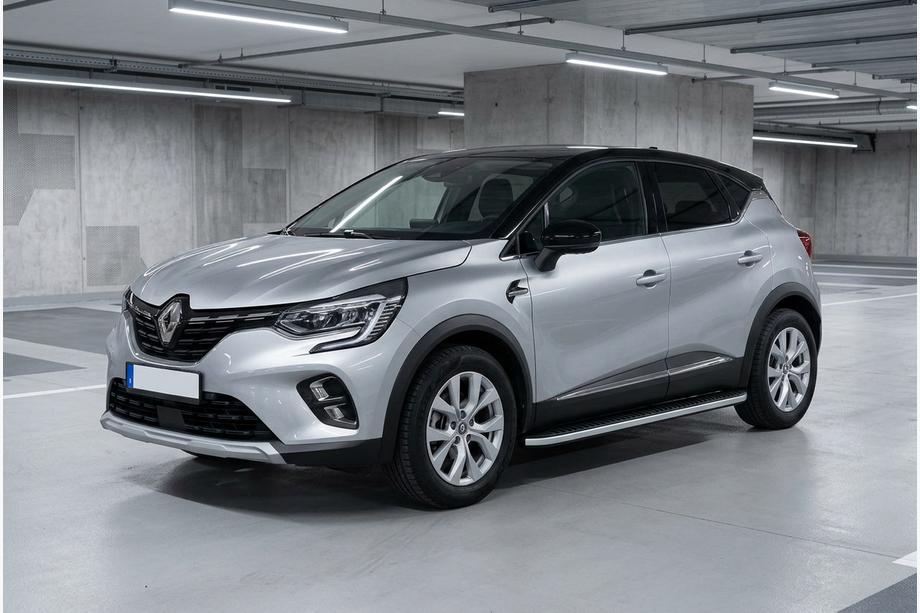 Renault Captur 2019– Sivuportaat Tayga Grey (2 kpl, alumiini) Image