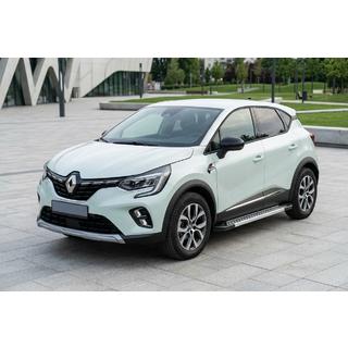 Sivuaskelmat Vision New Grey (2 kpl, alumiini) kuva 1