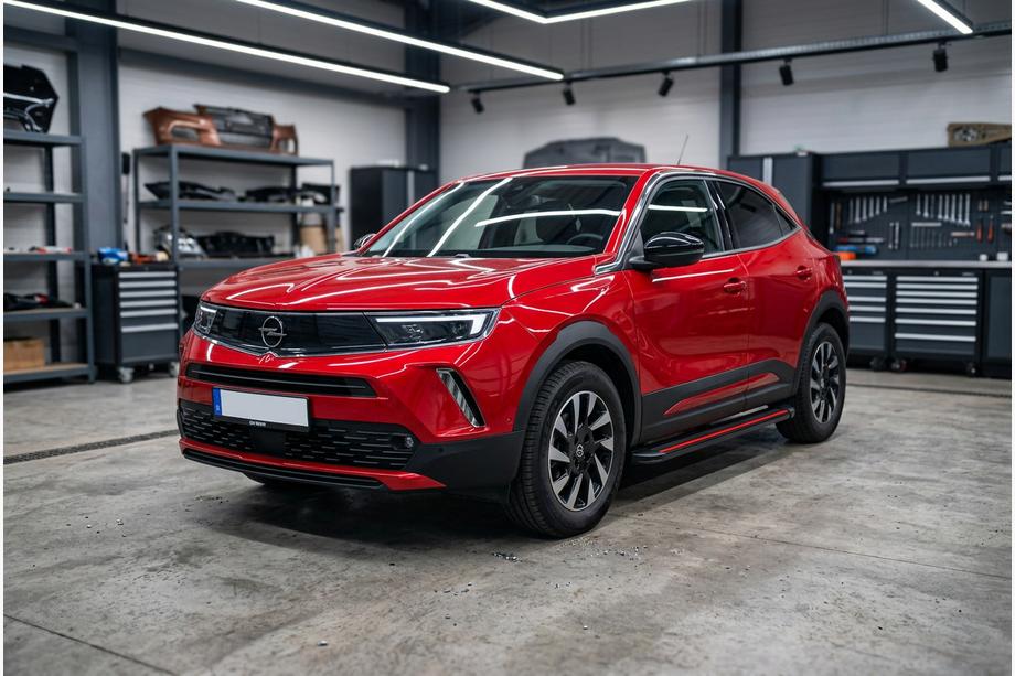 Opel Mokka 2021– Sivuporrassarja Maya Red (2 kpl, alumiini) Image